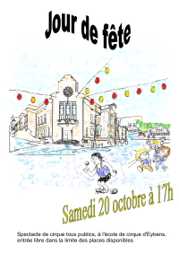 affiche jour de fete