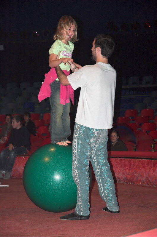 &eacute;quilibre sur boule