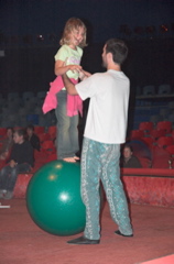 &eacute;quilibre sur boule