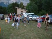 arriv&eacute;e des artistes