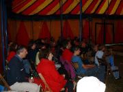 des spectateurs impatients